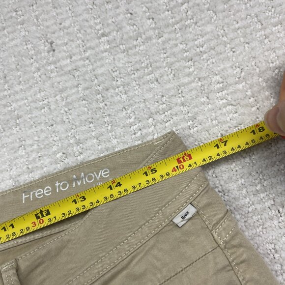 BRAX Free to Move Ultralight Pants 32 x 32 Beige Women Read Casual Dress Pants - Picture 8 of 11